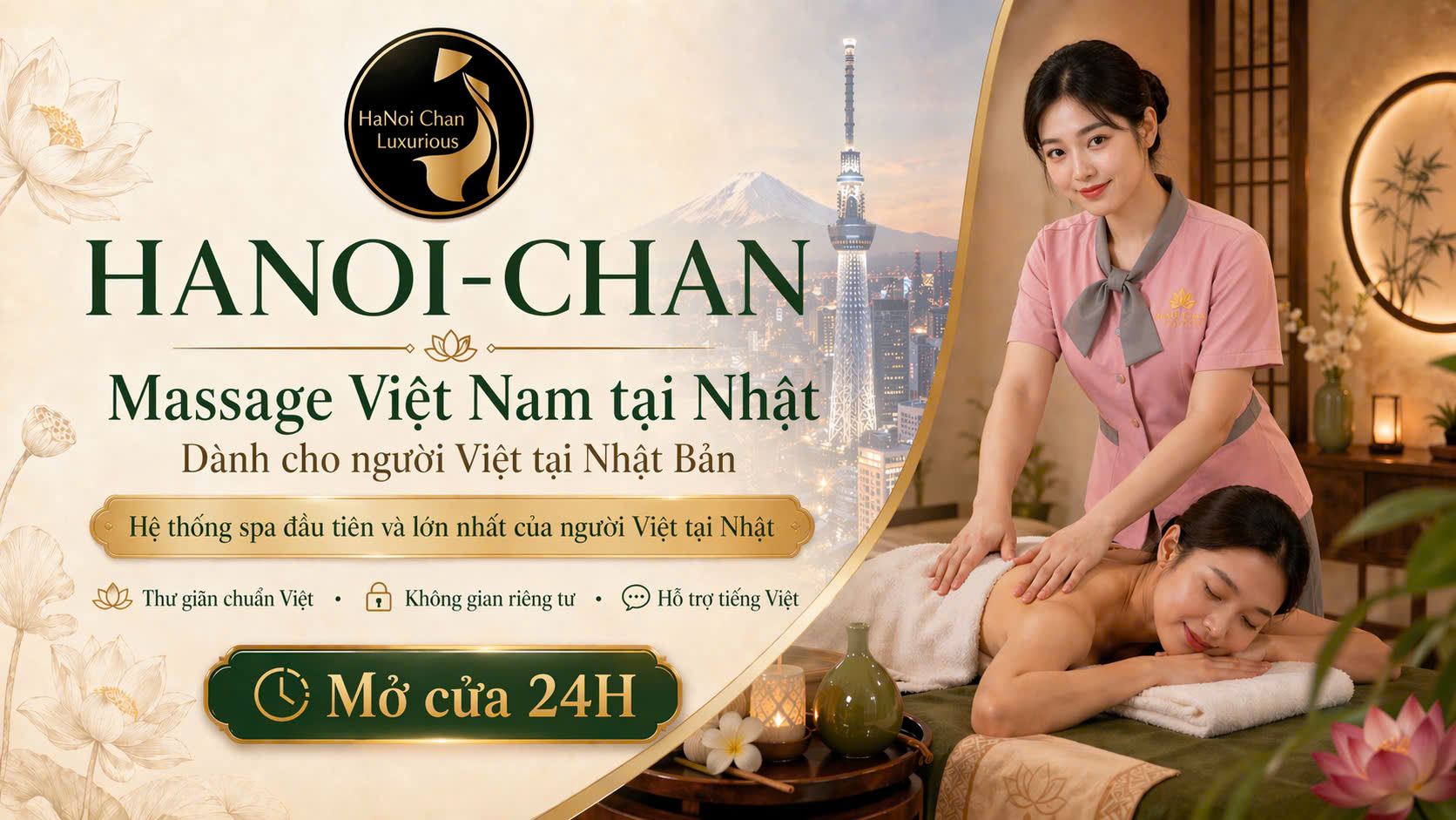 Chào mừng đến với Hanoi Chan Luxurious